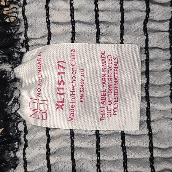 No Boundaries Black Soot Floral Bustier. - Picture 5 of 10